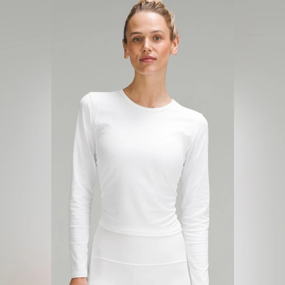 Lululemon Marigold All It Takes Longsleeve Nulu Longsleeve Top NWT - Picture 11 of 11